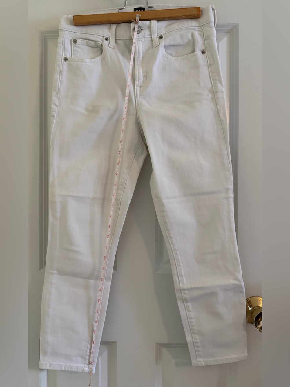 GAP White True Skinny Jeans — Slim Stretch Fit